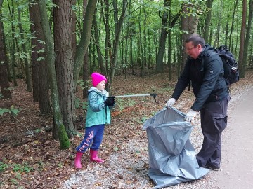 Relacja ze sprzątania Rawki – październik 2024, 